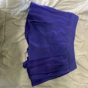 Purple Lululemon tennis skirt, size 12, gently used with tags